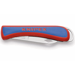 KNIPEX uniwersalny nóż składany Scyzoryk elektryka 16 20 50 SB