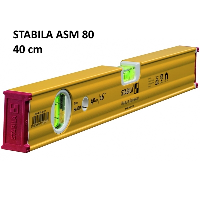 Poziomica magnetyczna Stabila ASM 80 długość 40 cm