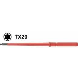 WERA trzpień wymienny Torx TX20 x 154 mm VDE 67 i Kraftform Kompakt 05003433001