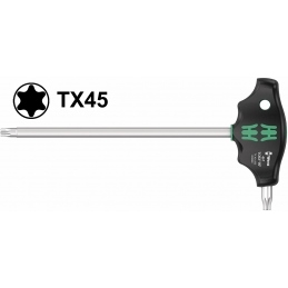 Wkrętak torx TX 45 z rękojeścią T WERA Hex-Plus 467 HF 05023380001
