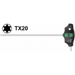 Wkrętak torx TX 20 z rękojeścią T WERA Hex-Plus 467 HF 05023374001