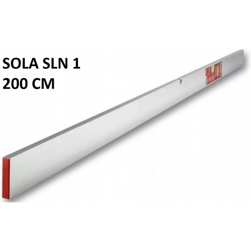 Łata murarska SOLA SLN 1 aluminiowa 200 cm