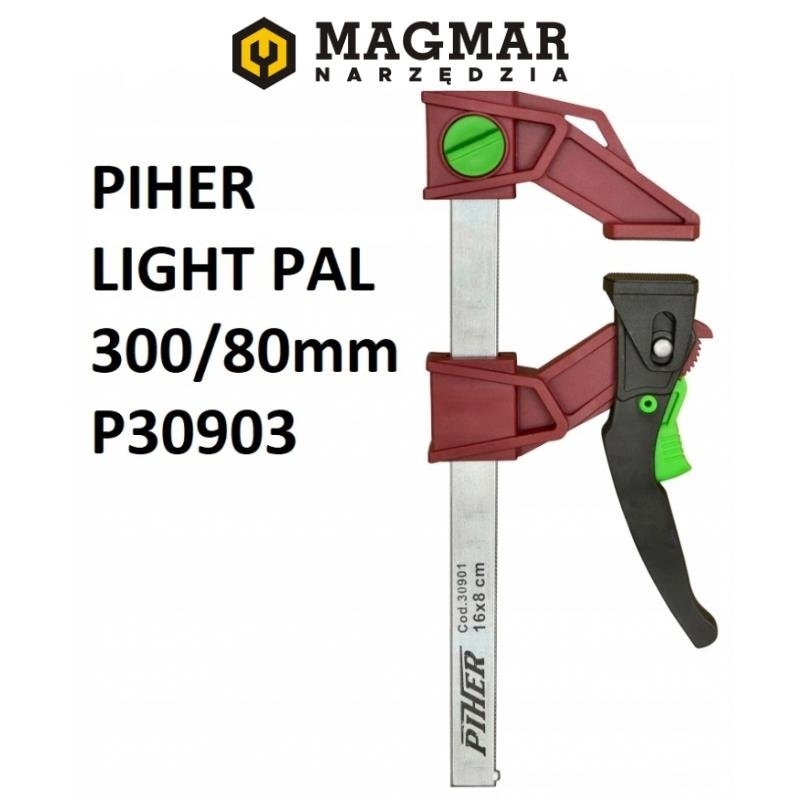 PIHER P30903 ścisk stolarski dźwigniowy Light PAL 30 cm