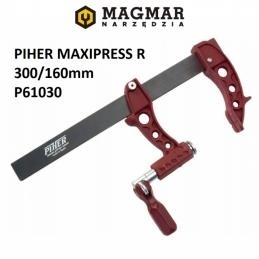 PIHER ścisk ślusarski stolarski 300x160 mm MAXIPRESS R P61030