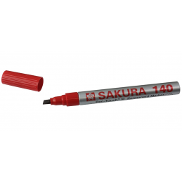 Marker Pen-Touch 140 czerwony 6 sztuk Sakura BL140SAK1B